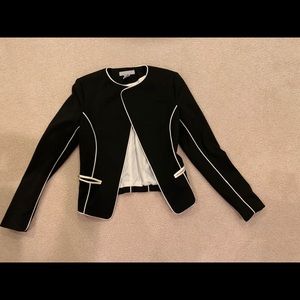 H&M women jacket size 2 black
